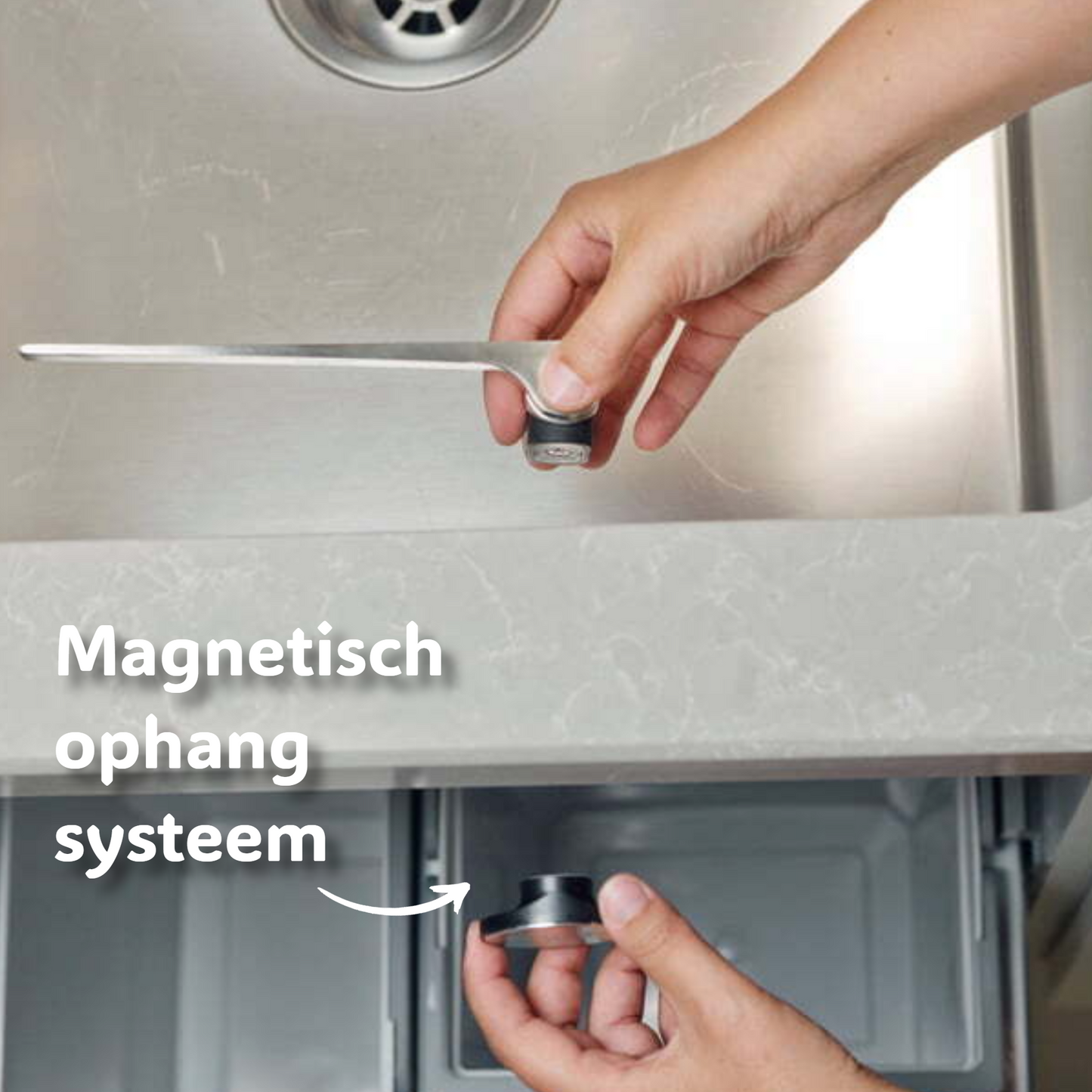 Sink Buddy - Zilver